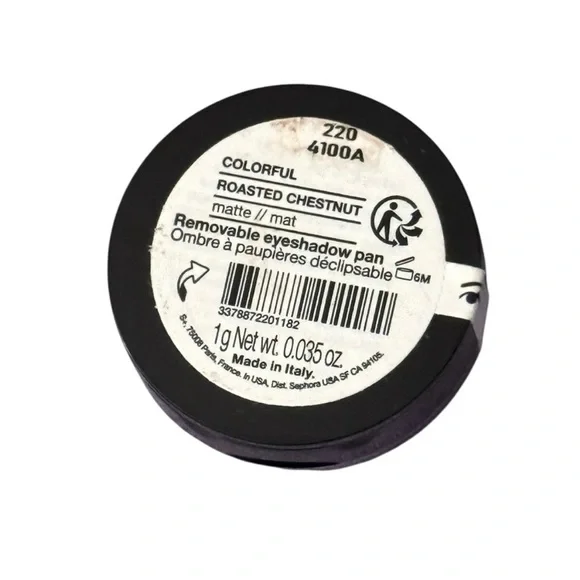 SEPHORA NWT ROASTED CHESTNUT #220 MATTE EYESHADOW - Picture 2 of 3